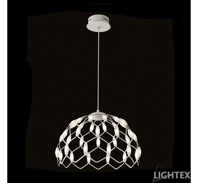 LIGHTEX LED ПОЛИЛЕЙ VANESA ВИСЯЩ 36W 3200K 2880LM 500X1200ММ БЯЛ LIGHTEX
