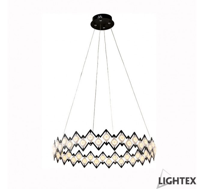 LIGHTEX LED ПОЛИЛЕЙ VALENTINA ВИСЯЩ 44W 3200K 3520LM 600X1200ММ ЧЕРЕН LIGHTEX
