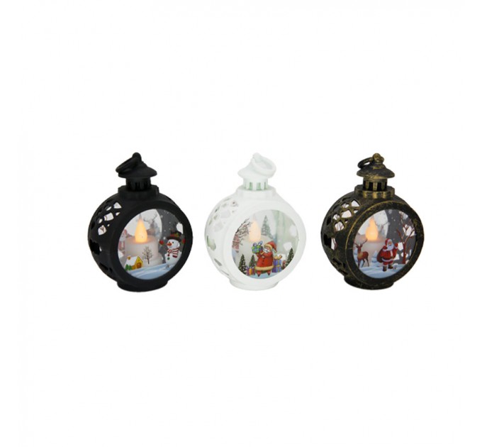 LIGHTEX LED КОЛЕДЕН ФЕНЕР SNOW 0.06W IP20 WW 8X12СМ 3XLR1130 ЦВЕТНИ LIGHTEX