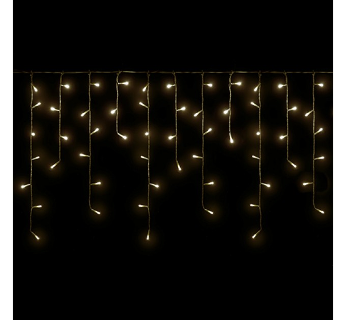 LIGHTEX LED СВЕТЕЩИ ВИСУЛКИ 3Х0.5М. 114LED ТОПЛО БЕЛИ IP44 230V LIGHTEX