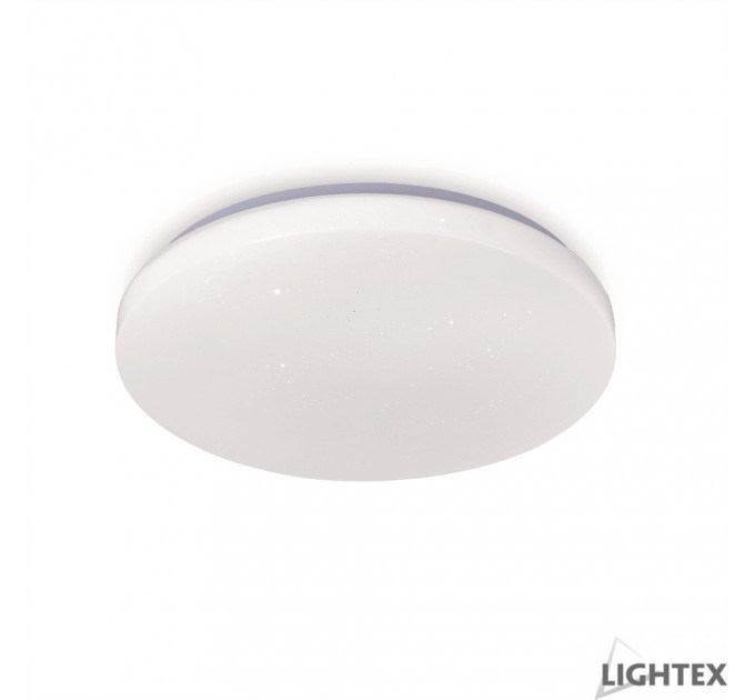 LIGHTEX LED ПЛАФОН CRYSTAL 18W 4000K 1300LM Ф300MM IP44 LIGHTEX