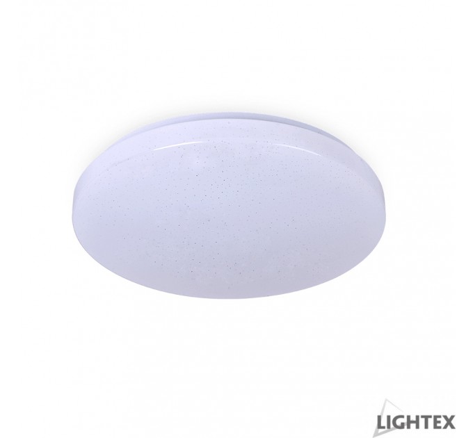 LIGHTEX LED ПЛАФОН CRYSTAL 12W 4000K 800LM Ф260MM IP44 LIGHTEX