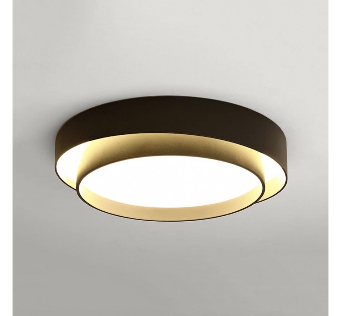 LIGHTEX LED ПЛАФОН LUXOR 28W 3000K-4000K-6000K 2800LM 220V Ф400 ЧЕРЕН LIGHTEX