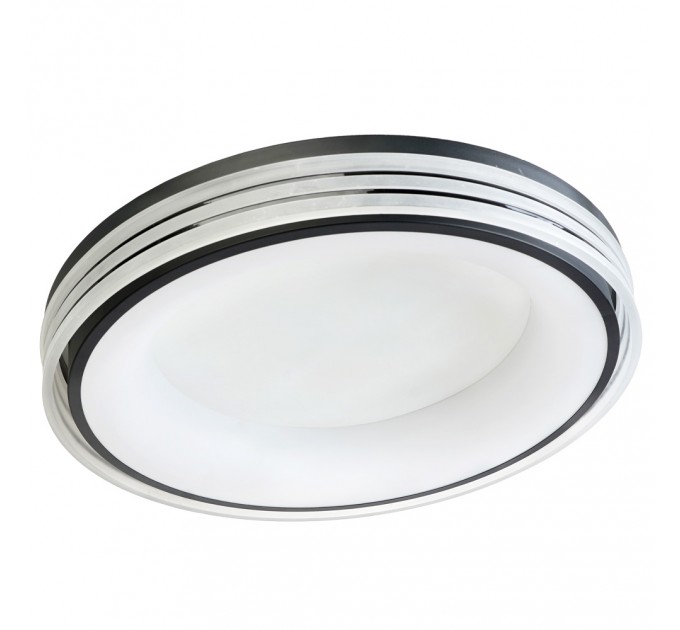 LIGHTEX LED ПЛАФОН COSMOPOLITAN 36W 3000K-4000K-6000K 3600LM 220V Ф500 ЧЕРЕН LIGHTEX