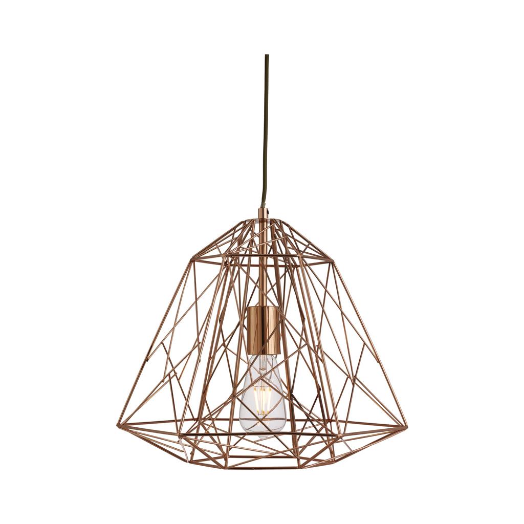 SEARCHLIGHT ПЕНДЕЛ 7271CU GEOMETRIC CAGE