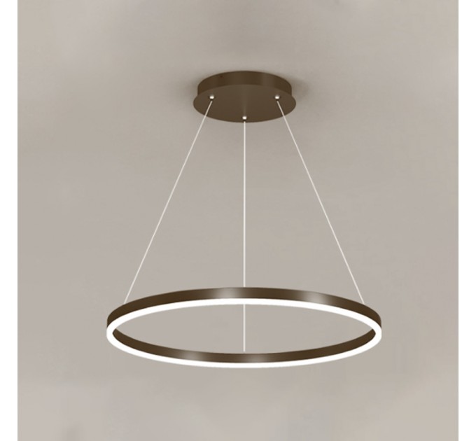 LIGHTEX LED ПОЛИЛЕЙ CATERINA КАФЯВ С ДИСТАНЦИОННО 44W 3000K-6500K 2640LM 220V 600X600X1000MM LIGHTEX