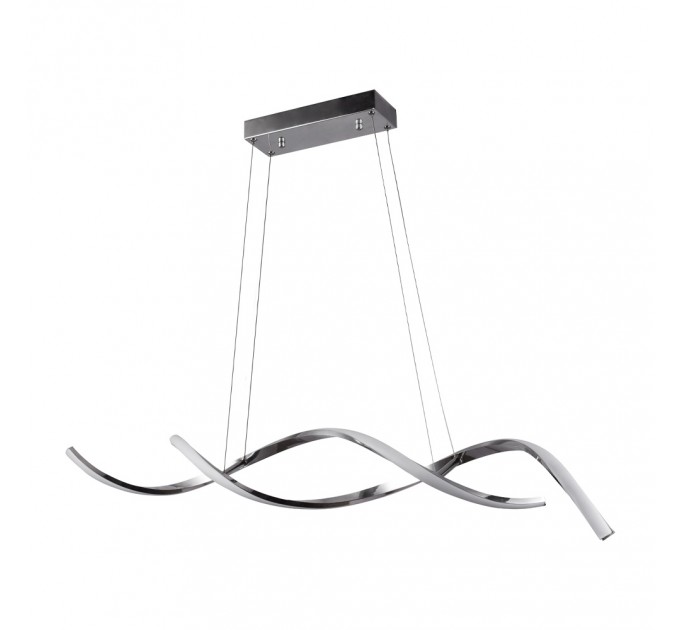 LIGHTEX LED ПОЛИЛЕЙ SAMANTA С ДИСТАНЦИОННО 40W 3000K-6500K 2850LM 220V 1000X1000MM ХРОМ LIGHTEX