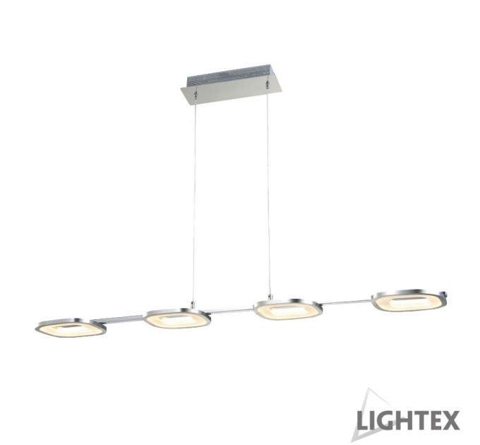 LIGHTEX LED ПОЛИЛЕЙ FOUR 21.6W 3000K 1512LM 220X155X200 ХРОМ LIGHTEX