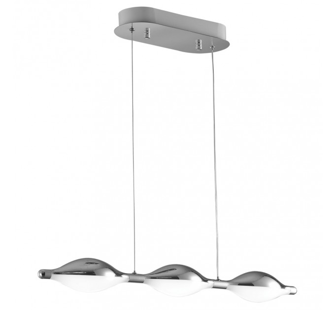 LIGHTEX LED ПОЛИЛЕЙ VALLEY 18W 4000K 1400LM ВИСЯЩ ХРОМ LIGHTEX