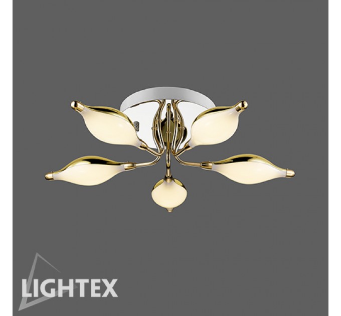 LIGHTEX LED ПОЛИЛЕЙ VALLEY 30W 4000K 2400LM МЕСИНГ LIGHTEX