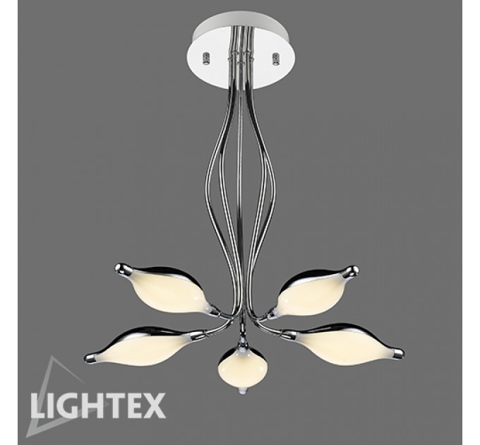 LIGHTEX LED ПОЛИЛЕЙ VALLEY 30W 4000K 2400LM ВИСЯЩ ХРОМ LIGHTEX