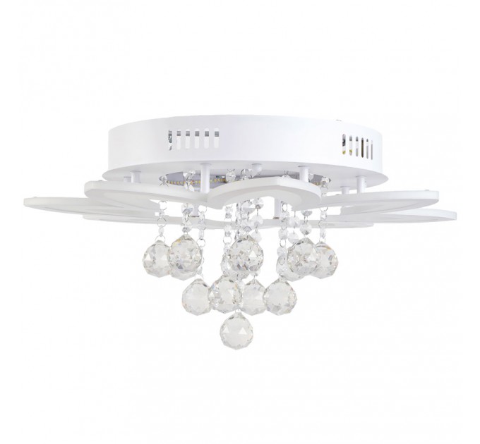 LIGHTEX LED ПОЛИЛЕЙ COCON С ДИСТАНЦИОННО 65W 3000K-6500K 3900LM 220V 520X520X250MM LIGHTEX