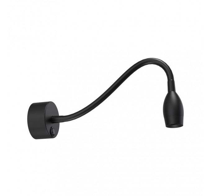 LIGHTEX LED АПЛИК С ЧУПЕЩО РАМО ZION 3W 4000K 200LM 220V С КЛЮЧ ЧЕРЕН LIGHTEX