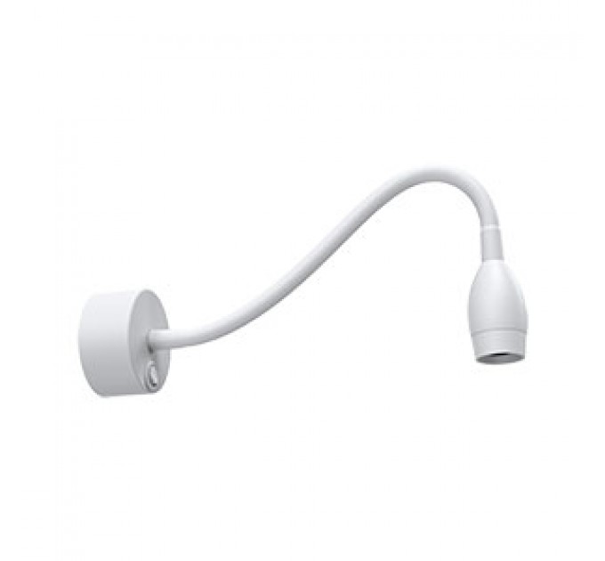 LIGHTEX LED АПЛИК С ЧУПЕЩО РАМО ZION 3W 4000K 200LM 220V С КЛЮЧ БЯЛ LIGHTEX