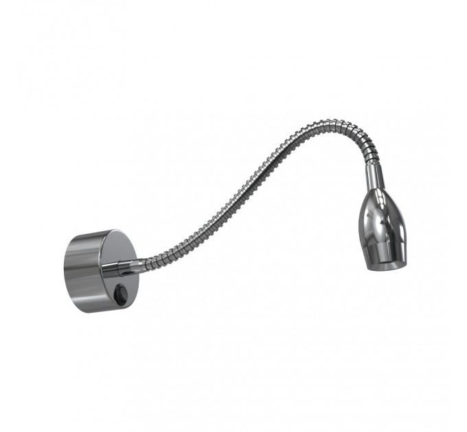 LIGHTEX LED АПЛИК С ЧУПЕЩО РАМО ZION 3W 4000K 200LM 220V С КЛЮЧ ХРОМ LIGHTEX