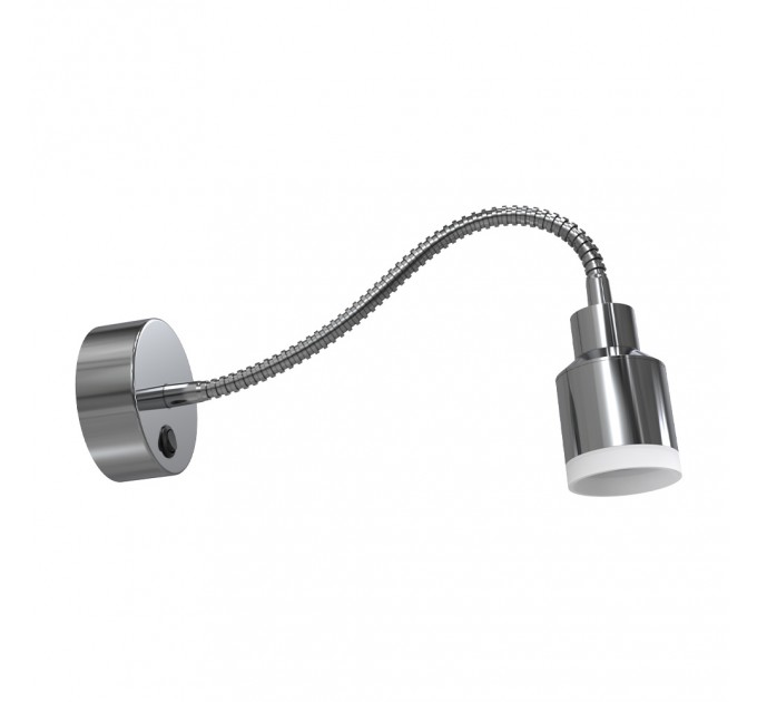 LIGHTEX LED АПЛИК С ЧУПЕЩО РАМО MARIO 5W 4000K 380LM 220V С КЛЮЧ ХРОМ LIGHTEX