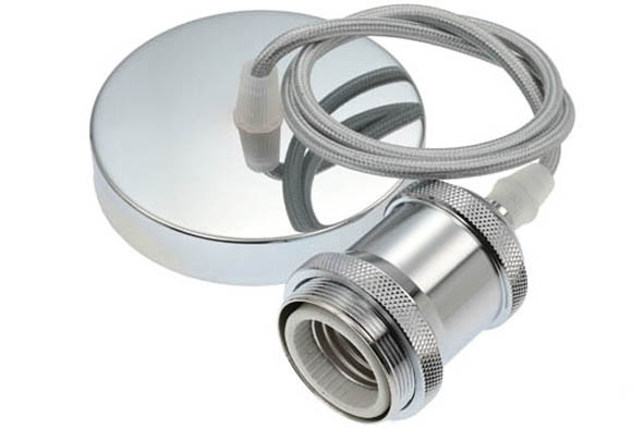 VITO ПЕНДЕЛ С КАБЕЛ 1М ESTELLE-D124C E27 ХРОМ 7320180