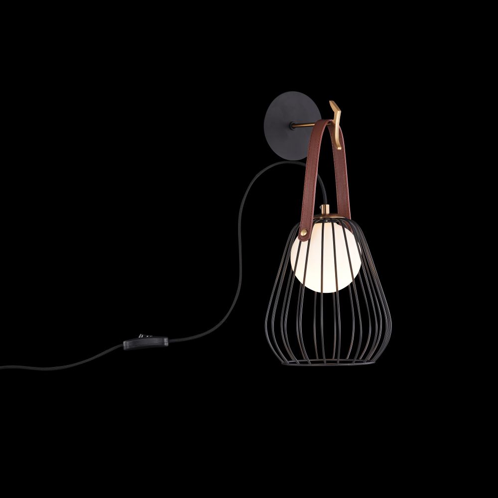 MAYTONI MOD544WL-01B MODERN INDIANA ЧЕРЕН С/СЪС ЗЛАТЕН