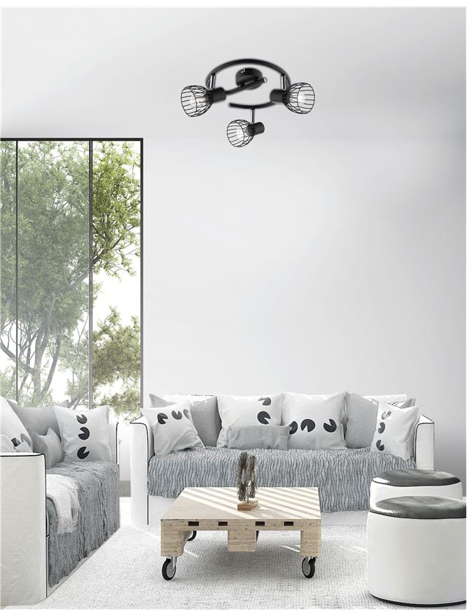 NOVA LUCE ПЛАФОН, СПОТ ЛАМПА 770012