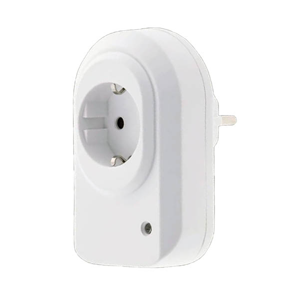 VITO 8006290 SINGLE PLUG SOCKET SCHUCKO WITH SURGE PROTECTION WHITE 16A 8006290 VITO