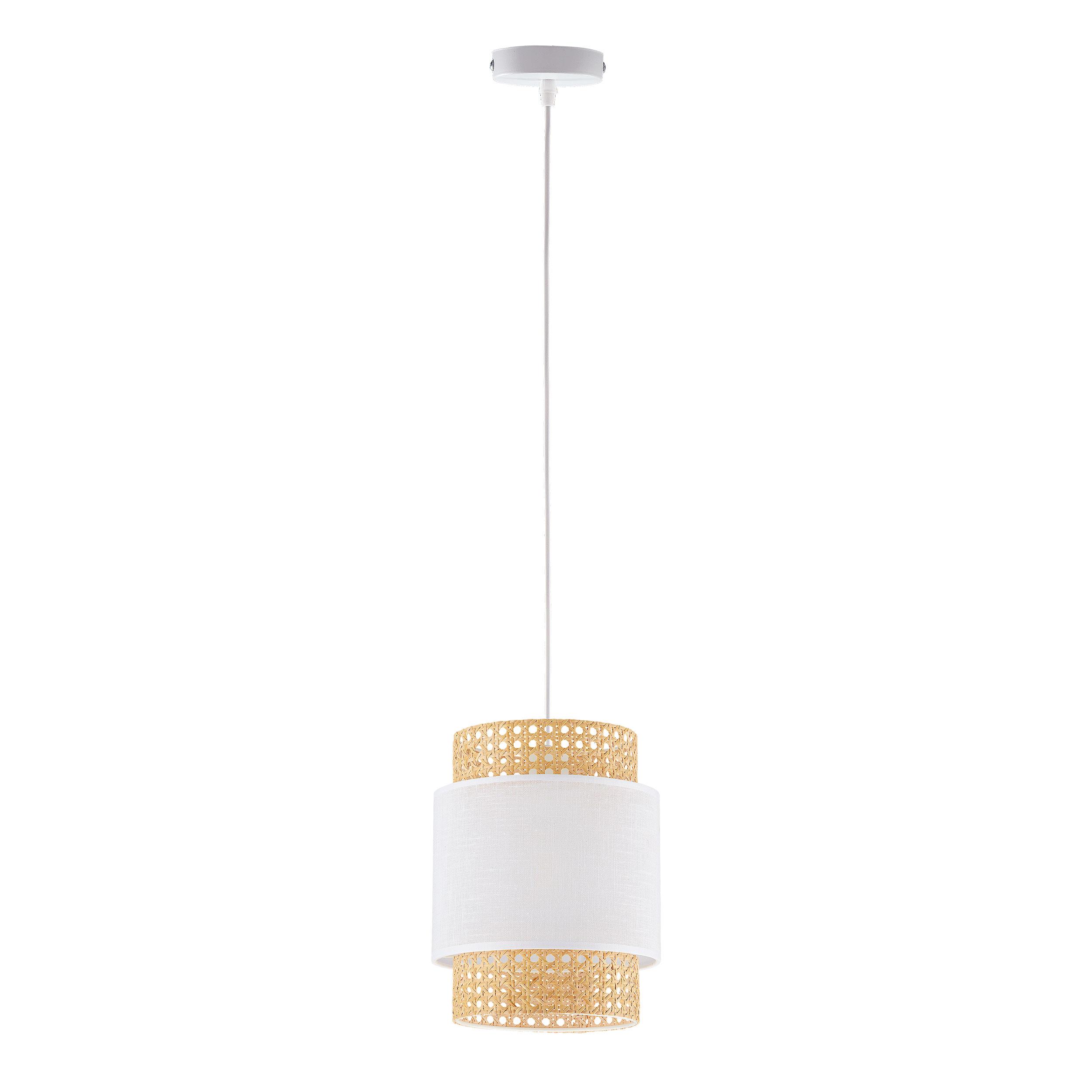 TK LIGHTING BOHO WHITE LAMPA WISZĄCA 1 PŁ 200