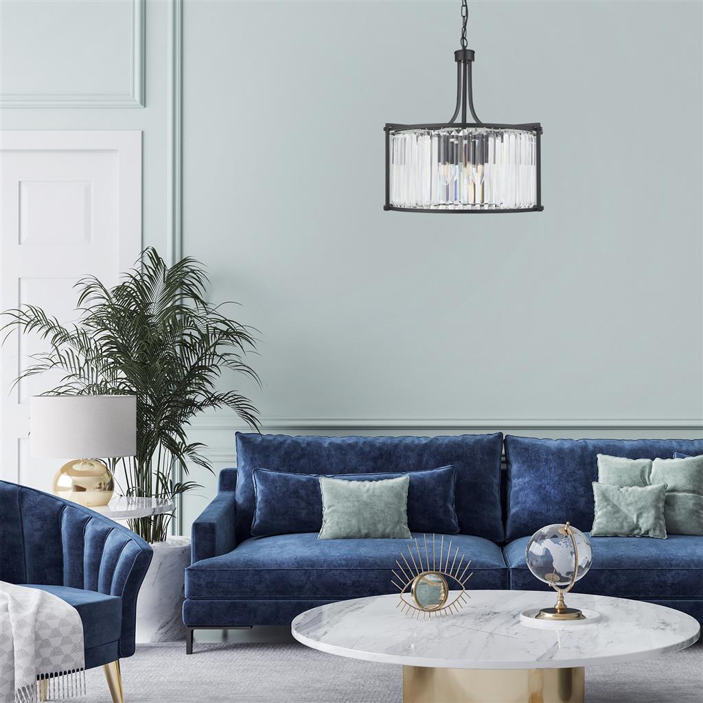 SEARCHLIGHT ПЕНДЕЛ 8295-5BK VICTORIA