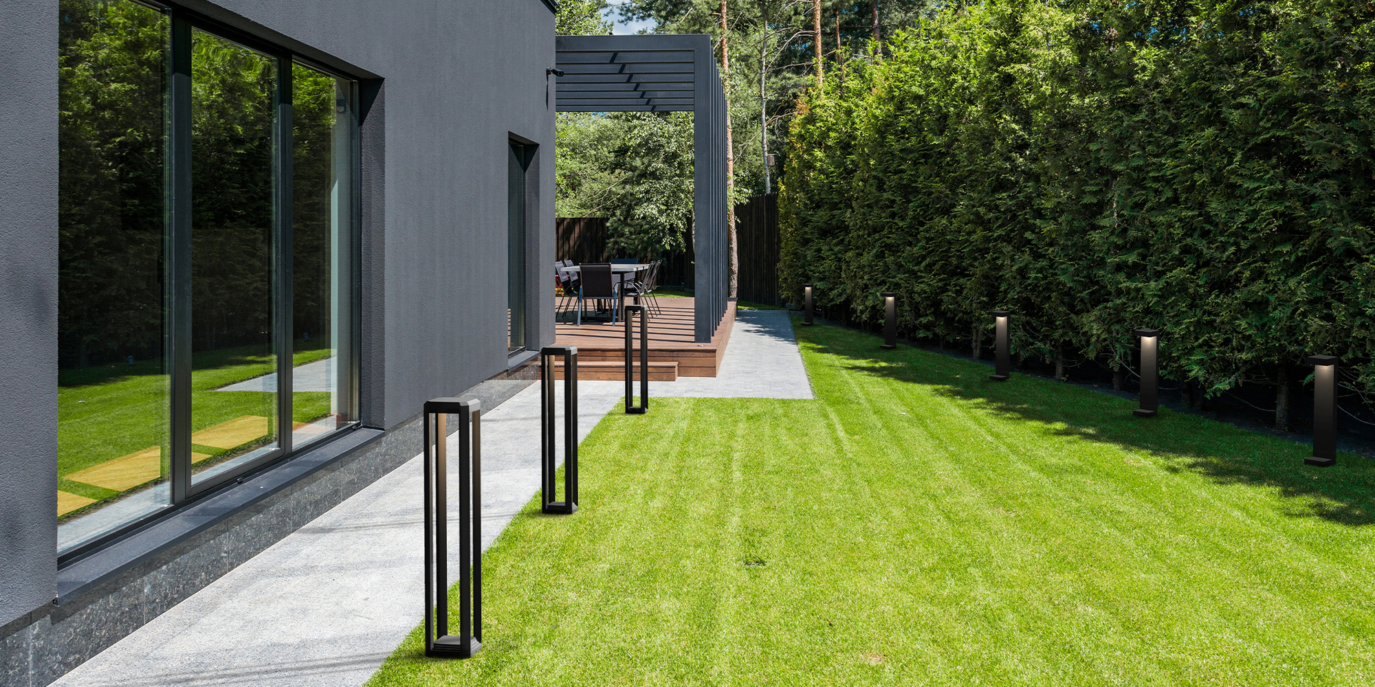 MAYTONI O019FL-L12GR3K ЕКСТЕРИОРЕН ROYAL MILE СИВ