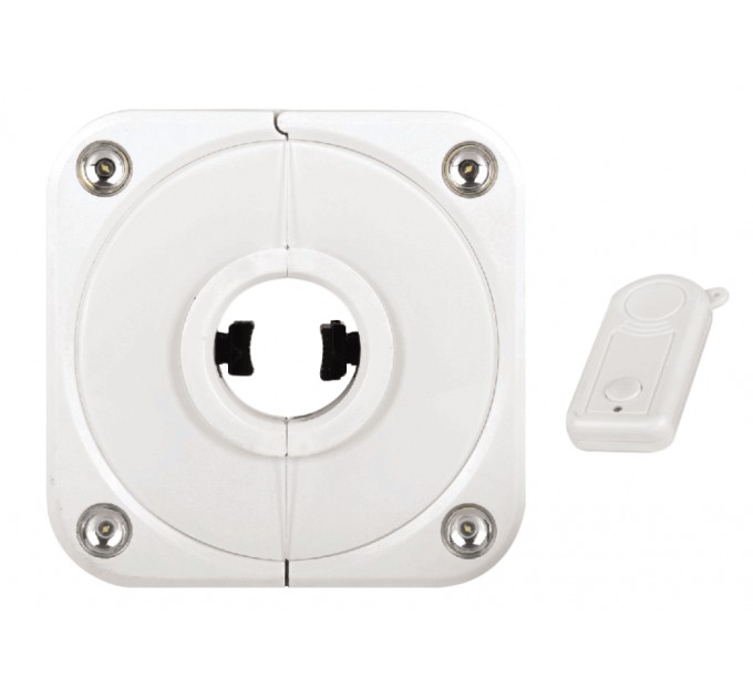 LIGHTEX LED ЛАМПА ЗА ЧАДЪР С БЕЗЖИЧНО ДИСТАНЦИОННО УПРАВЛЕНИЕ 12SMD+4 LED БЕЗ БАТЕРИИ 4ХАА LIGHTEX