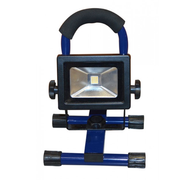 LIGHTEX ПРЕНОСИМ ПРОЖЕКТОР LED PP1000 10W С АДАПТОР И ЗАРЯДНО ЗА АВТОМОБИЛ