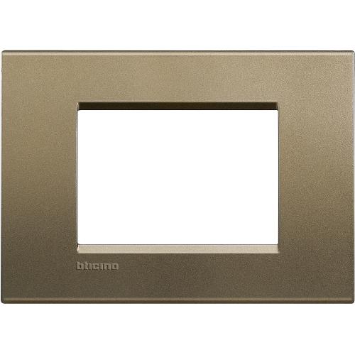 BTICINO - LNA4803SQ Рамка 3М Square Правоъгълна Метална Livinglight