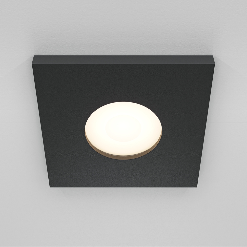 MAYTONI Downlight Stark DL083-01-GU10-SQ-B