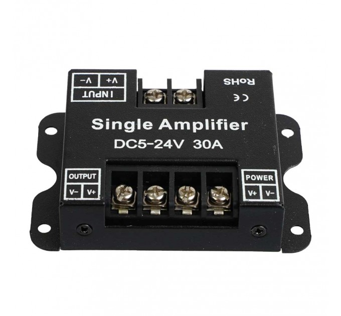 LIGHTEX УСИЛВАТЕЛ ЗА ЕДНОЦВЕТНА ЛЕНТА DC 5V-12V-24V /150W-360W-720W LIGHTEX
