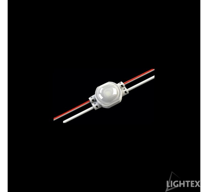 LIGHTEX LED МОДУЛ 1LED DC12V SMD2835 0.5W 165D 6000K 50LM IP67 - 20БР/ПАКЕТ LIGHTEX