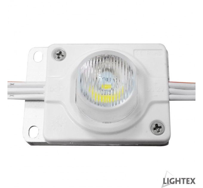 LIGHTEX LED МОДУЛ DC12V 2.8W/БР. 160D 6000K 245LM/БР. MDW IP65 - 30БРОЯ/ПАКЕТ