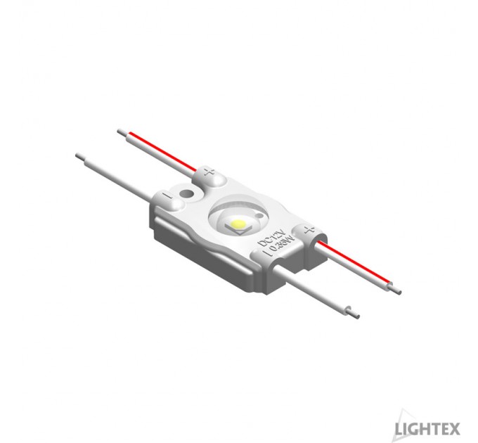 LIGHTEX LED МОДУЛ DC12V 0.36W/БР. 160D 6000K 35LM/БР. MFW IP65 - 30БРОЯ/ПАКЕТ