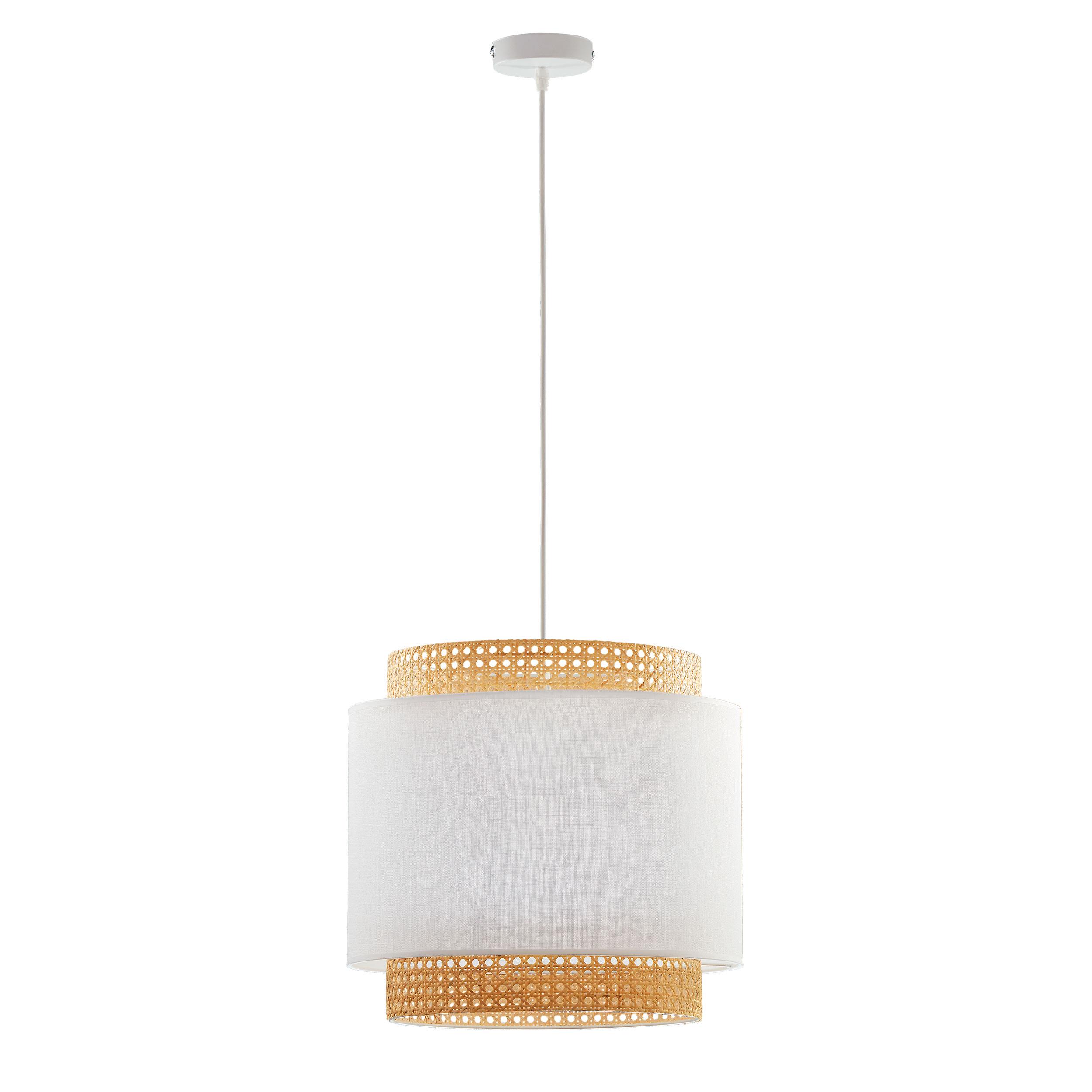 TK LIGHTING BOHO WHITE LAMPA WISZĄCA 1 PŁ