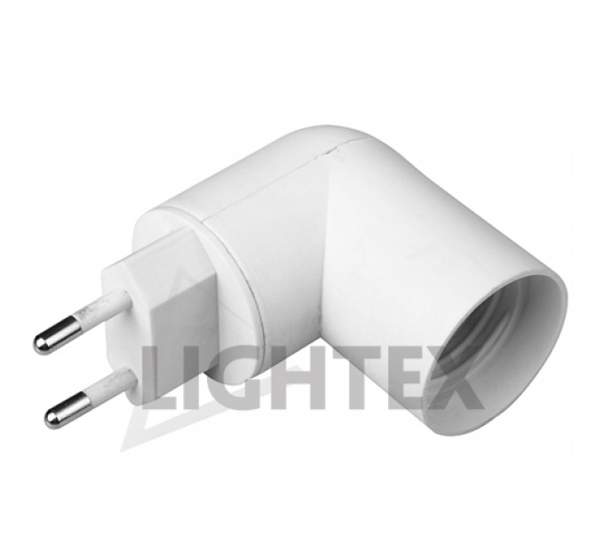 LIGHTEX НАКРАЙНИК ЗА КОНТАКТ С ФАСУНГА Е27 LIGHTEX