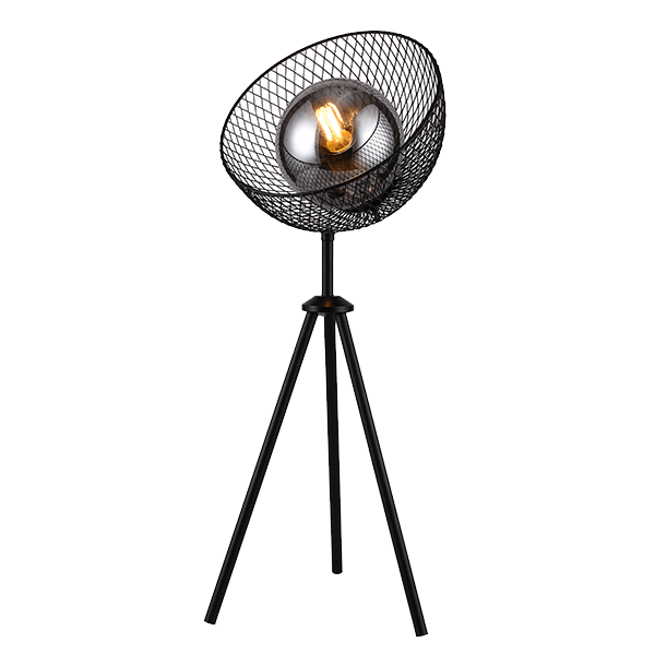 ELMARK 955ADONIS1T ADONIS НАСТОЛНА ЛАМПА 1XE27 ЧЕРЕН