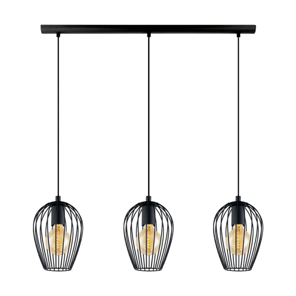 ELMARK 955ADRIA3/BL ADRIA ПОЛИЛЕЙ 1XE27 ЧЕРЕН