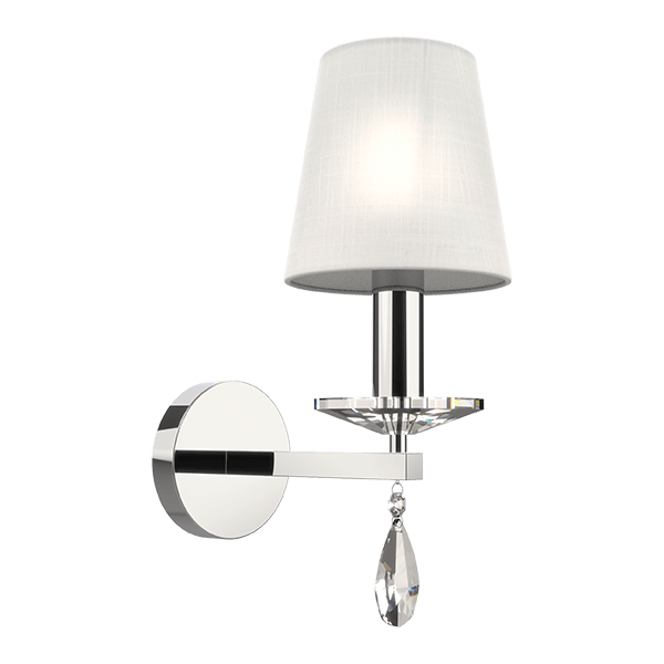 ELMARK 955BARBARA1W BARBARA АПЛИК 1ХЕ14 БЯЛ/ХРОМ