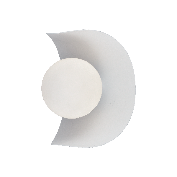 ELMARK 955BRENDA1/WH BRENDA АПЛИК 1xG9 БЯЛ/ЧЕРЕН