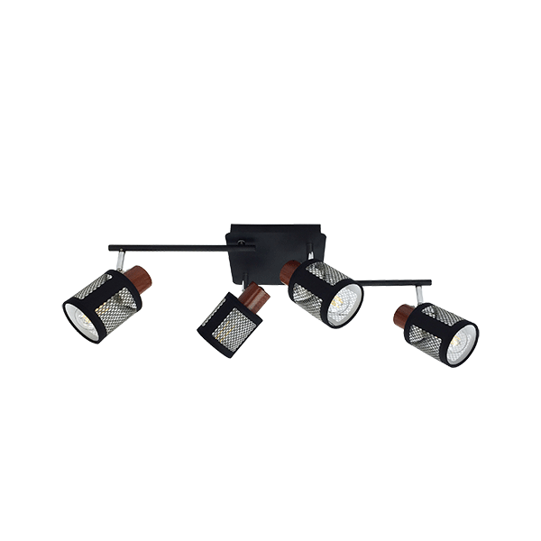 ELMARK 955DELIA4/BL DELIA СПОТ 4XE27 ЧЕРЕН