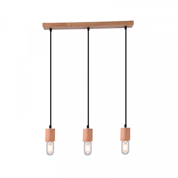 ELMARK 955FIONA3 FIONA ПЕНДЕЛ 3xE27 ДЪРВО