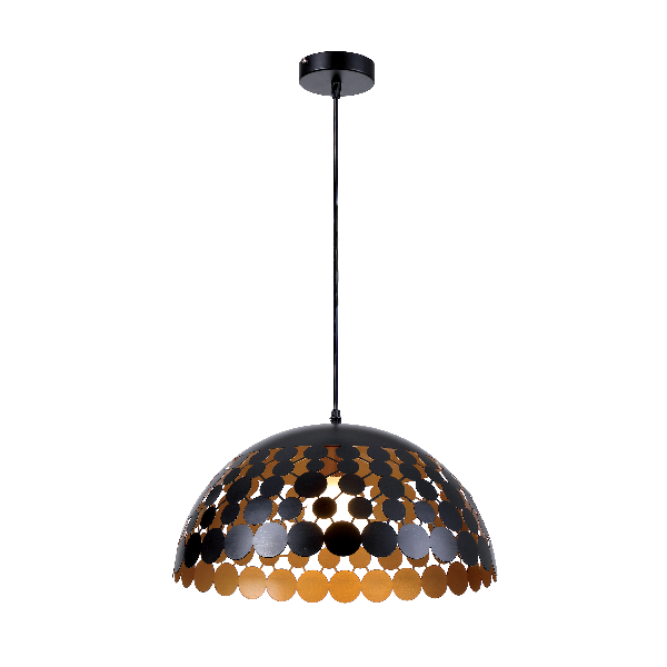 ELMARK 955GALAXY1/BL GALAXY ПЕНДЕЛ 1xE27 ЧЕРЕН/ЗЛАТО