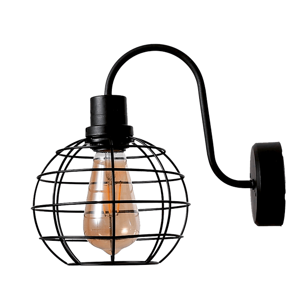 ELMARK 955HOLLYWL/BL HOLLY АПЛИК 1ХЕ27 ЧЕРЕН