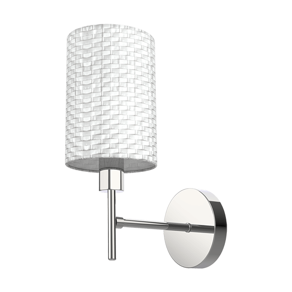 ELMARK 955INES1W INES АПЛИК 1ХЕ14 БЯЛ/ХРОМ