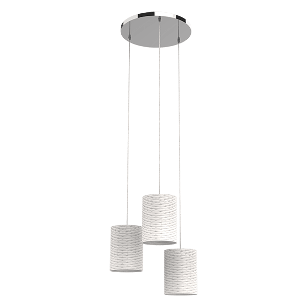 ELMARK 955INES3 INES ПОЛИЛЕЙ 3XE14 БЯЛ/ХРОМ