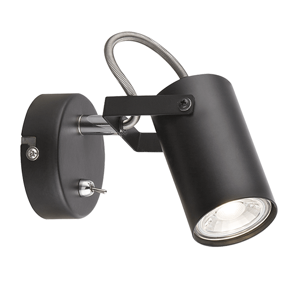 ELMARK 955IZZY1W/BL IZZY СПОТ 1xGU10 ЧЕРЕН С КЛЮЧ