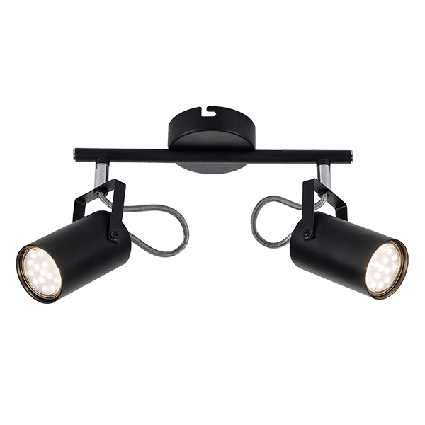 ELMARK 955IZZY2/BL IZZY СПОТ 2xGU10 ЧЕРЕН