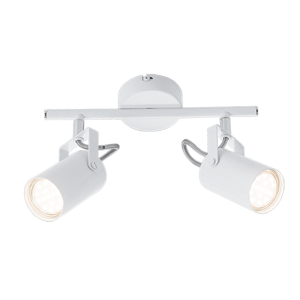 ELMARK 955IZZY2/WH IZZY СПОТ 2xGU10 БЯЛ